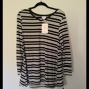 NWT LuLaRoe Elizabeth Tunic Top Sz S